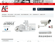 Tablet Screenshot of afwireless.com.ar